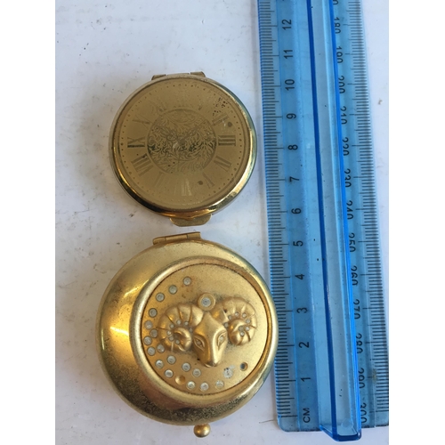 259 - Stratton Compact & Estee Lauder Pill Case