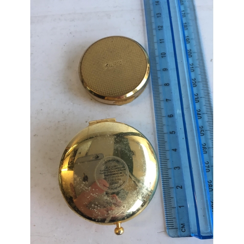 259 - Stratton Compact & Estee Lauder Pill Case