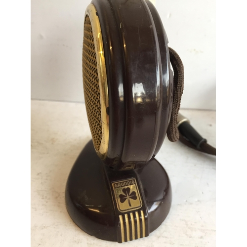 291 - Rare Vintage Grundig Microphone