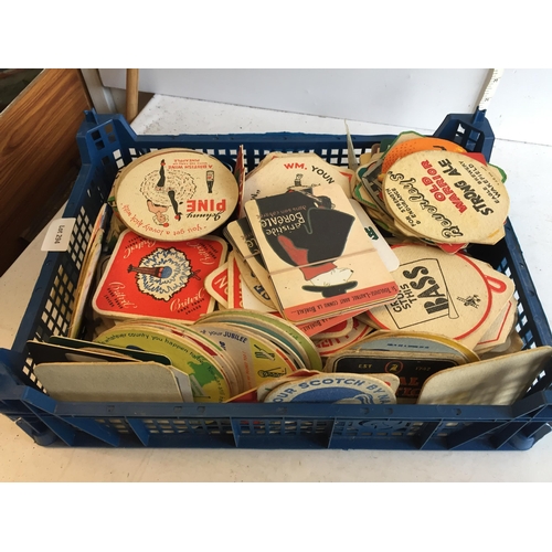 294 - Very Good Large Selection of Vintage Beer Mats, Worldwide