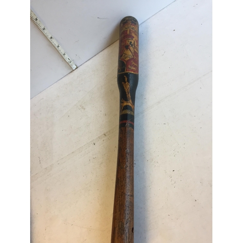 219 - Antique Truncheon with Crest, Policeman's