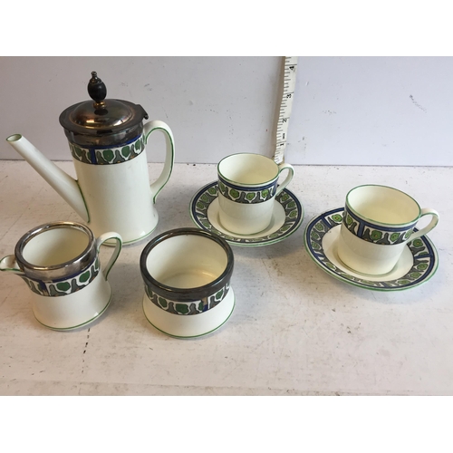 268 - George Jones Art Nouveau/ Crafts Tea For Two Tea Set