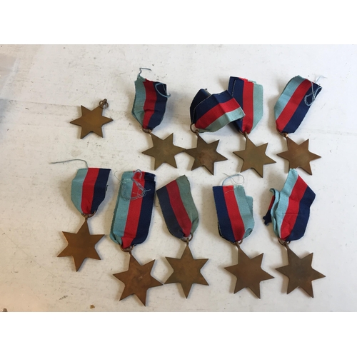 165 - WW2 1939- 45 Stars X 10.


683805