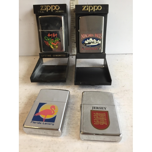 186 - Zippo Pocket lighters, Boxed.


574837