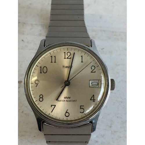 198 - Vintage Timex Stainless Steel mechanical Wrist watch, Gwo.



411165