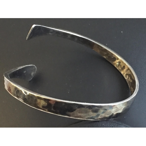 300 - Chunky Silver Torgue Bangle