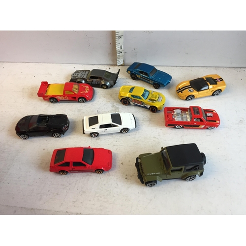 309 - 10  Hot Wheels Vehicles