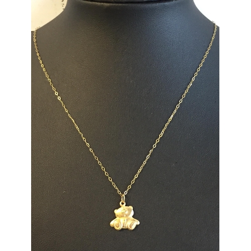 32 - 9ct Gold Care Bear Pendant Necklace


2073646