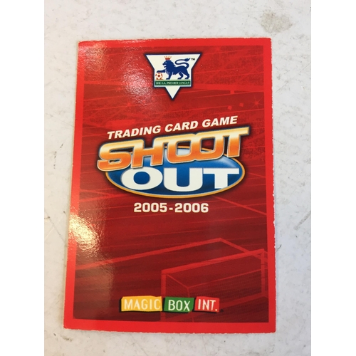 326 - Chelsea Football Club Signed Shoot Out Trading Card. Gallas