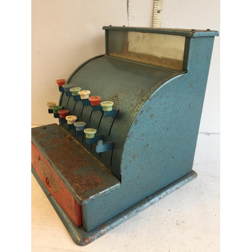 338 - Vintage Kodeg 1950's Toy Cash Register