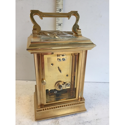 350 - Morrell & Hilton Huntingdon Wind up Mantle Clock, Beautiful Piece