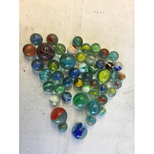 368 - Selection of Vintage Marbles