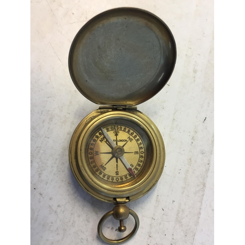 371 - Stanley Pocket Watch Style Compass