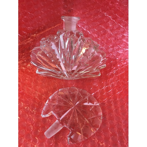 384 - Art Deco Scent Bottle