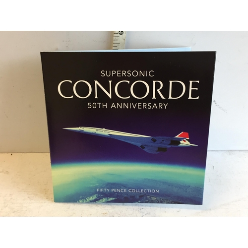 386 - Concorde 50p Collection