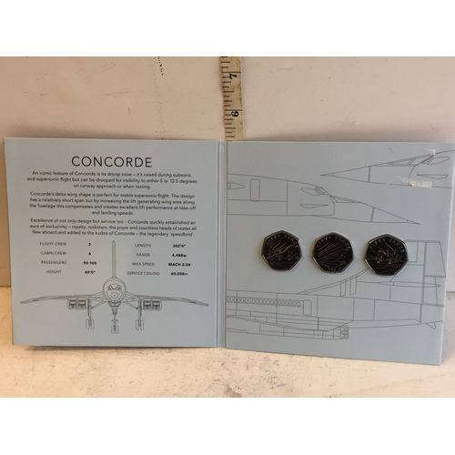 386 - Concorde 50p Collection