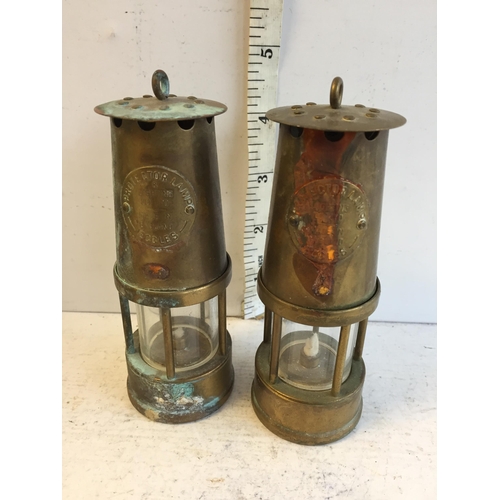 411 - 2 Miniature Minors Lamps