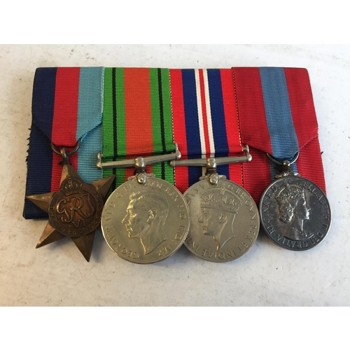 170 - Mounted WW2  ER11 Medal Group Imperial Service  George Henry Leigh.


683719