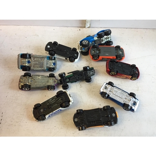 306 - 10  Hot Wheels Vehicles