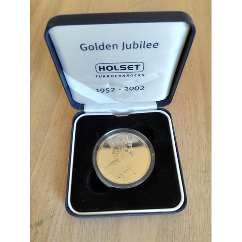 101 - Golden Jubilee HRM Queen Elizabeth II £5 Proof Coin in Presentation Box