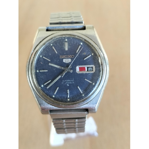 146 - Seiko 5 Automatic Gents Wrist Watch, GWO