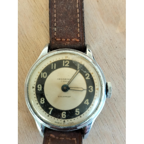 163 - Vintage Ingesol Mechanical Wrist Watch,GWO