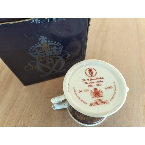 92 - Royal Crown Derby Loving Cup in Original Box