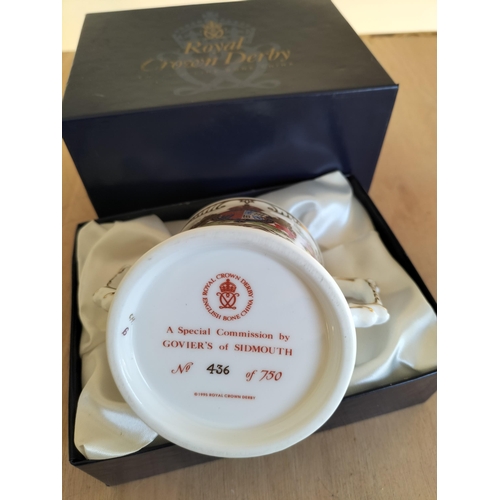 93 - Royal Crown Derby Loving Cup in Original Box