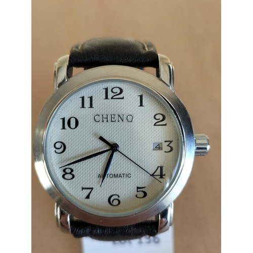 112 - Cheno Automatic Gents Wrist Watch, GWO