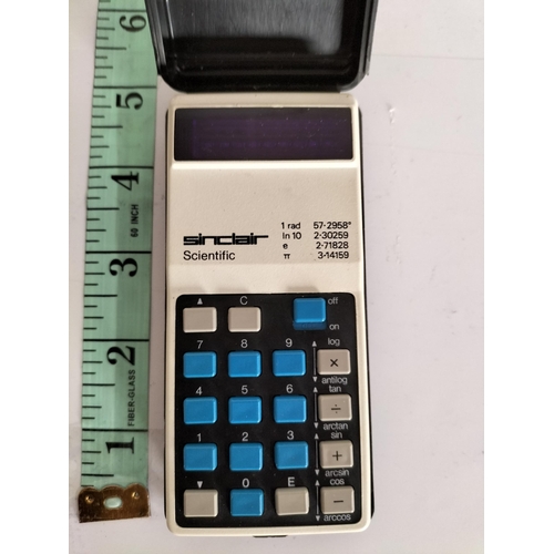 10 - 1979's Sinclair Scientific Calculator in Original Case