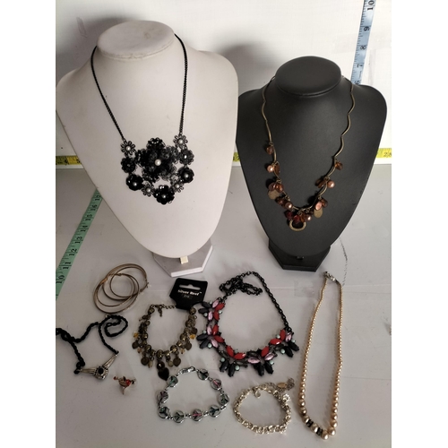 19 - Selection of Assorted Dress jewellery