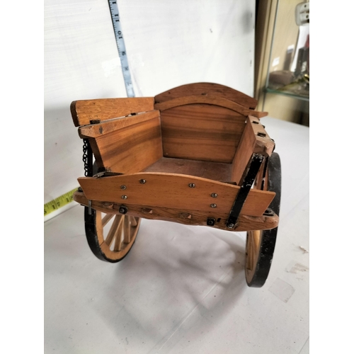 57 - Well Made Horse drawn Cart Model.