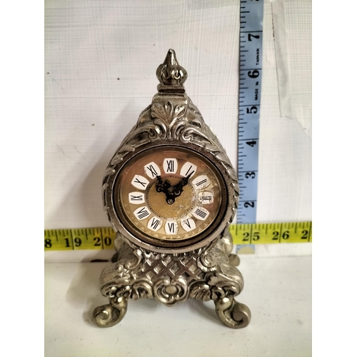 66 - Vintage Mechanical Mantle Clock