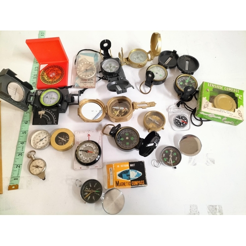 72 - Assorted Compasses