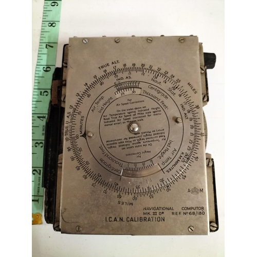 73 - Vintage WW2  Navigation Plotting Chart