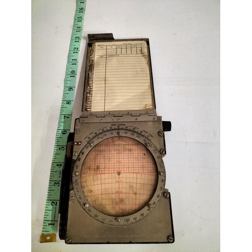 73 - Vintage WW2  Navigation Plotting Chart