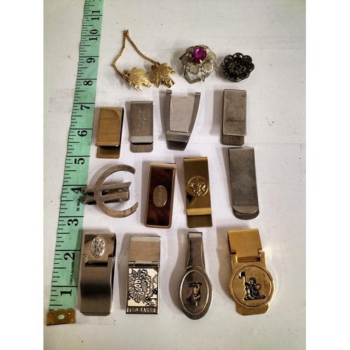 76 - Selection of Money Clips & Other