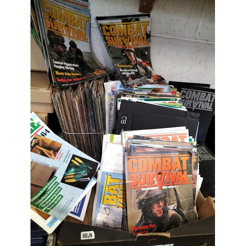 258 - Very Large Selection of Combat Magazines & Other