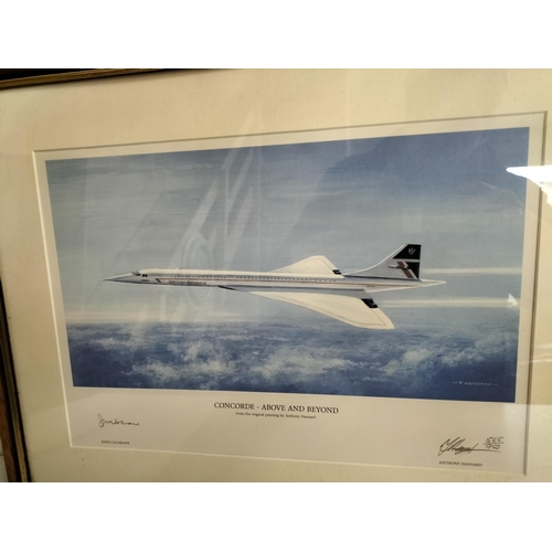 264 - Signed Concorde Picture, Shipping Unavailable