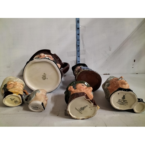 302 - Selection of Assorted Toby Jugs