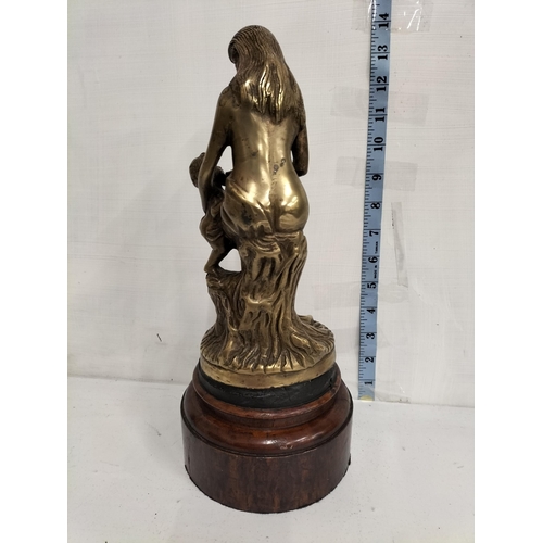 55 - Bronze Mother & Child Figure