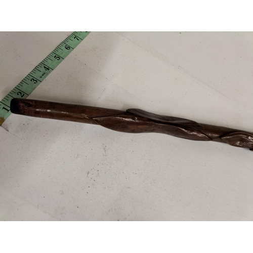 74 - Ornate Carved Wooden Walking Stick