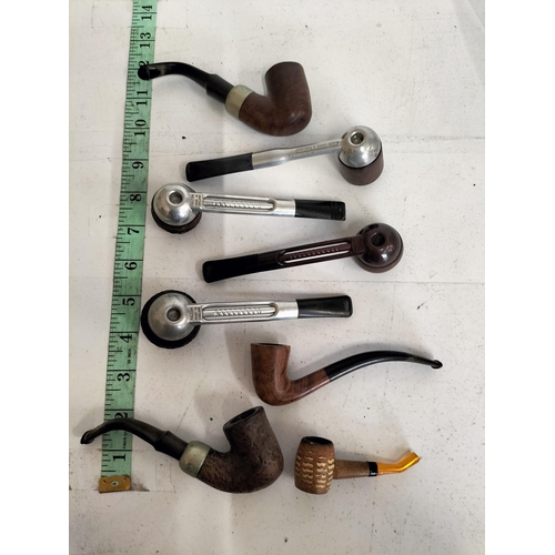 203 - Vintage Smoking Pipes, Estate Inc Carved, Branded etc,Job Lot.

701863