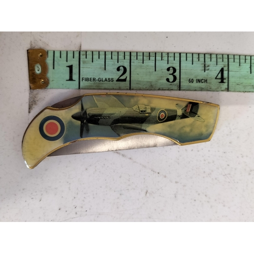 27 - Decorative Spitfire Pocket Knife