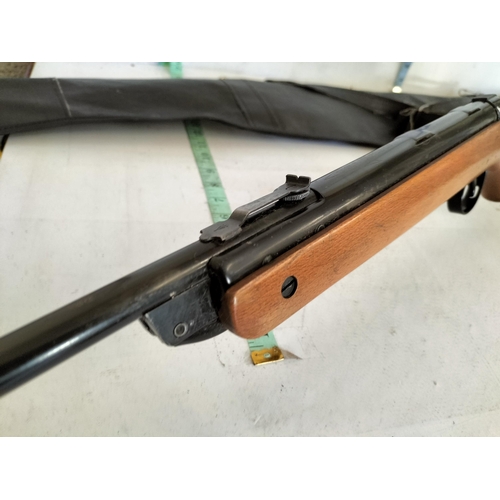 282 - BSA meteor Air Rifle with Case. Shipping Unavailable