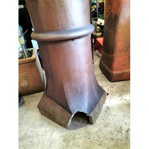 291 - Crown Chimney Pot, ( Damage to Bottom Corner. Shipping Unavailable