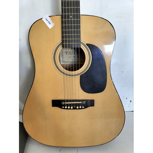 294 - Palma Acoustic Guitar with Case, Shipping Unavailable