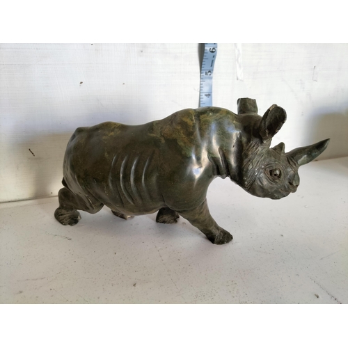 73 - Chinese Rhino  Antiquity