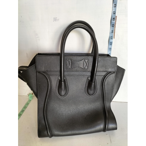 84 - Celine Paris Luggage Handbag, Near Mint Condition