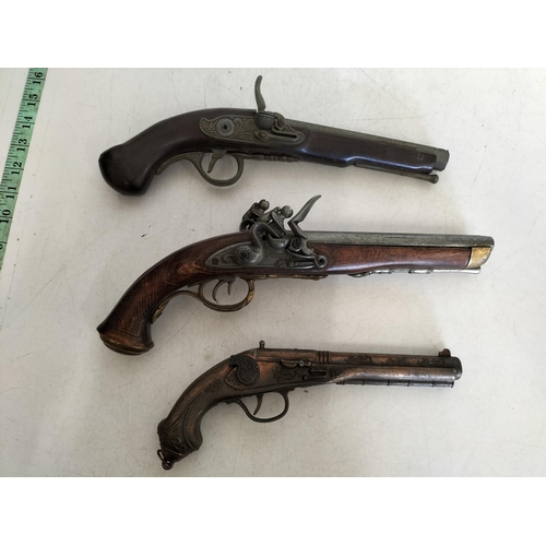 3 Replica Muskets